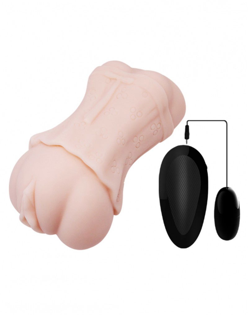 Crazy Bull - Soft Vagina Masturbator with vibration