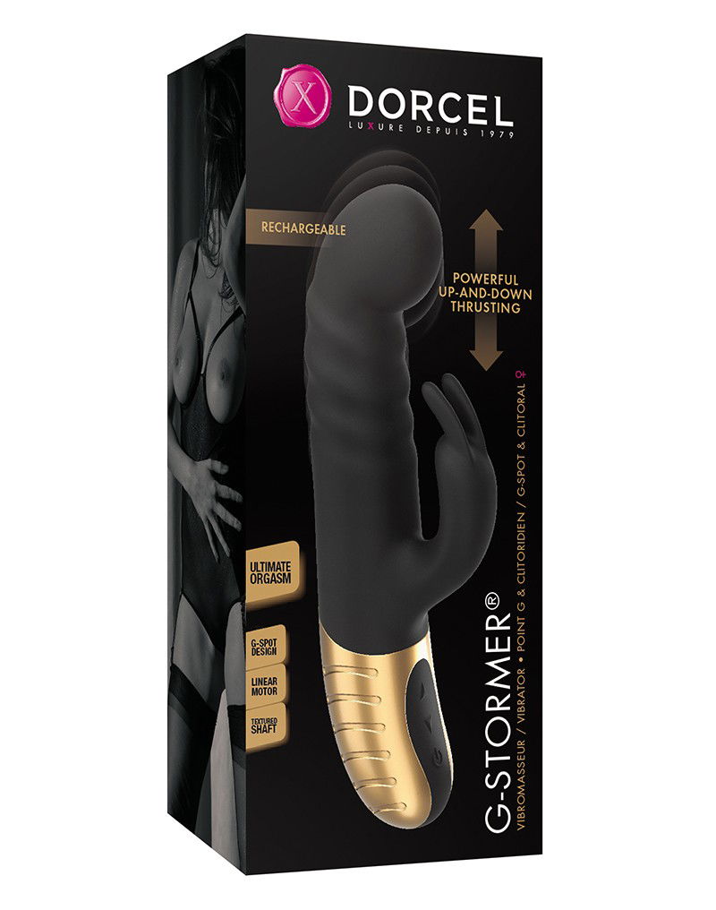 Dorcel - G-Stormer Thrusting Rabbit Vibrator - Afbeelding 2