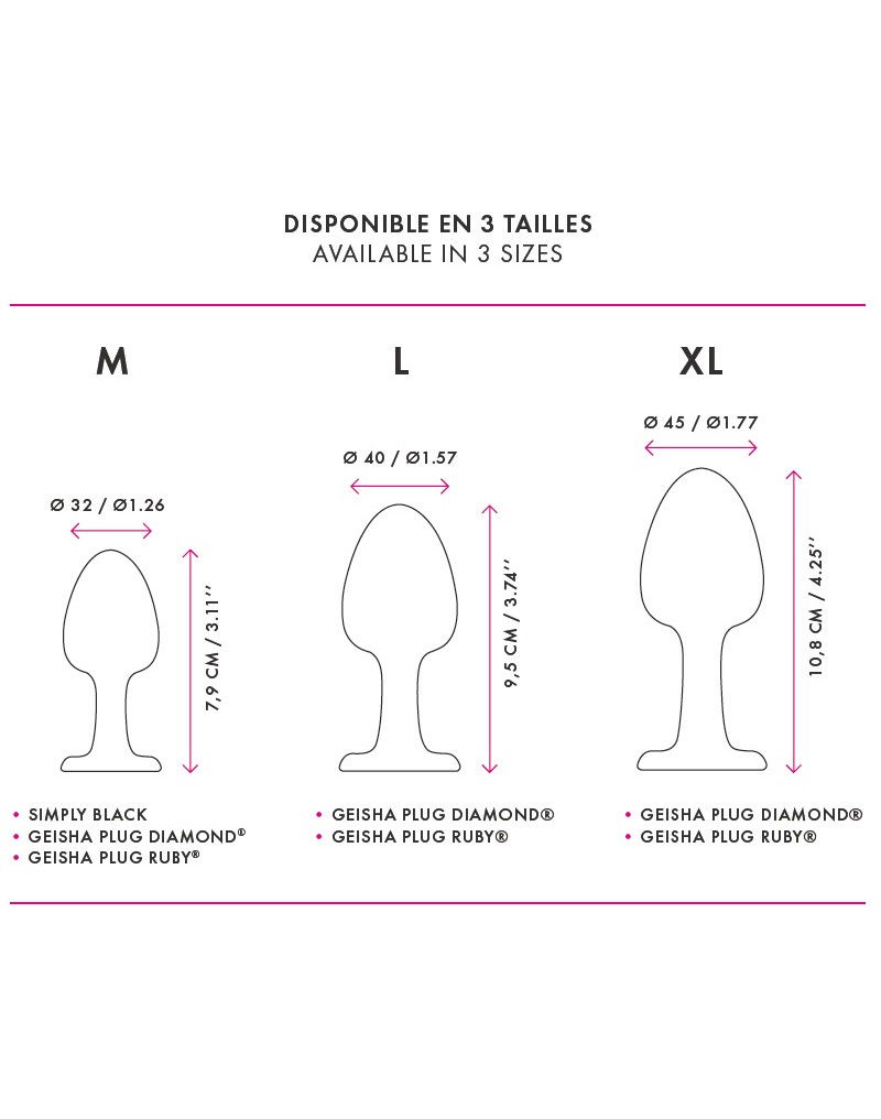 Dorcel Geisha Plug Diamond L - Afbeelding 4