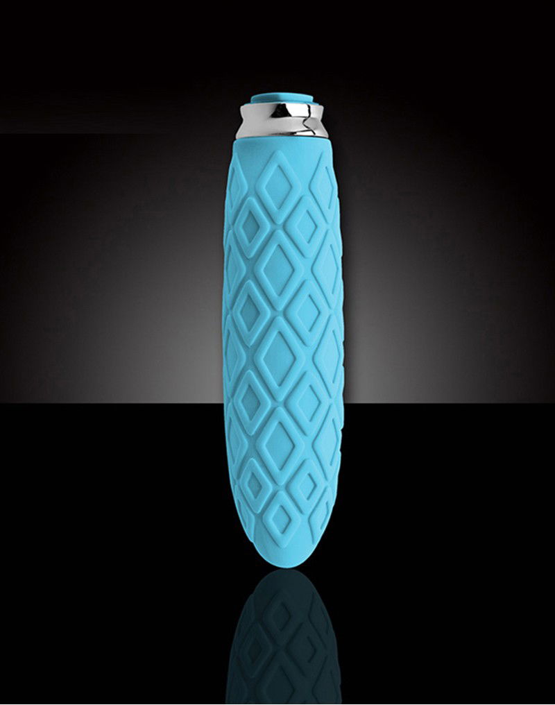 DORR - Foxy Mini Diamond - Mini Vibrator - Turkoois - Afbeelding 3