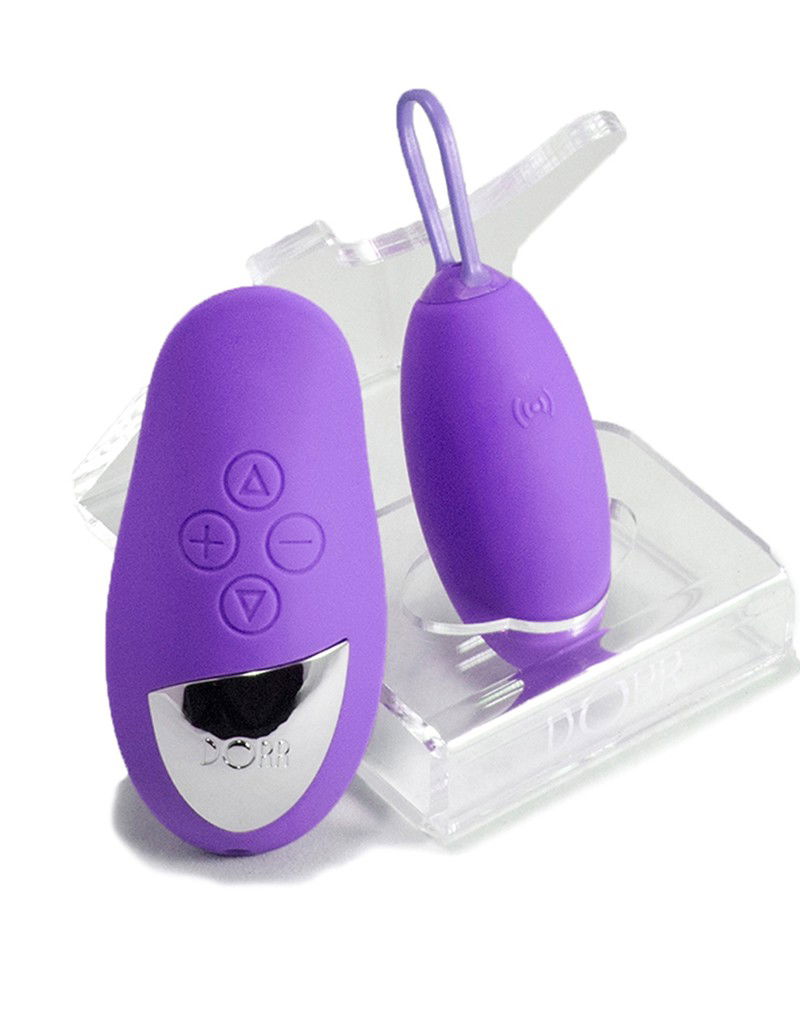 DORR - Spot - Draadloos Duo Ei + Oplegvibrator - Paars - Afbeelding 5