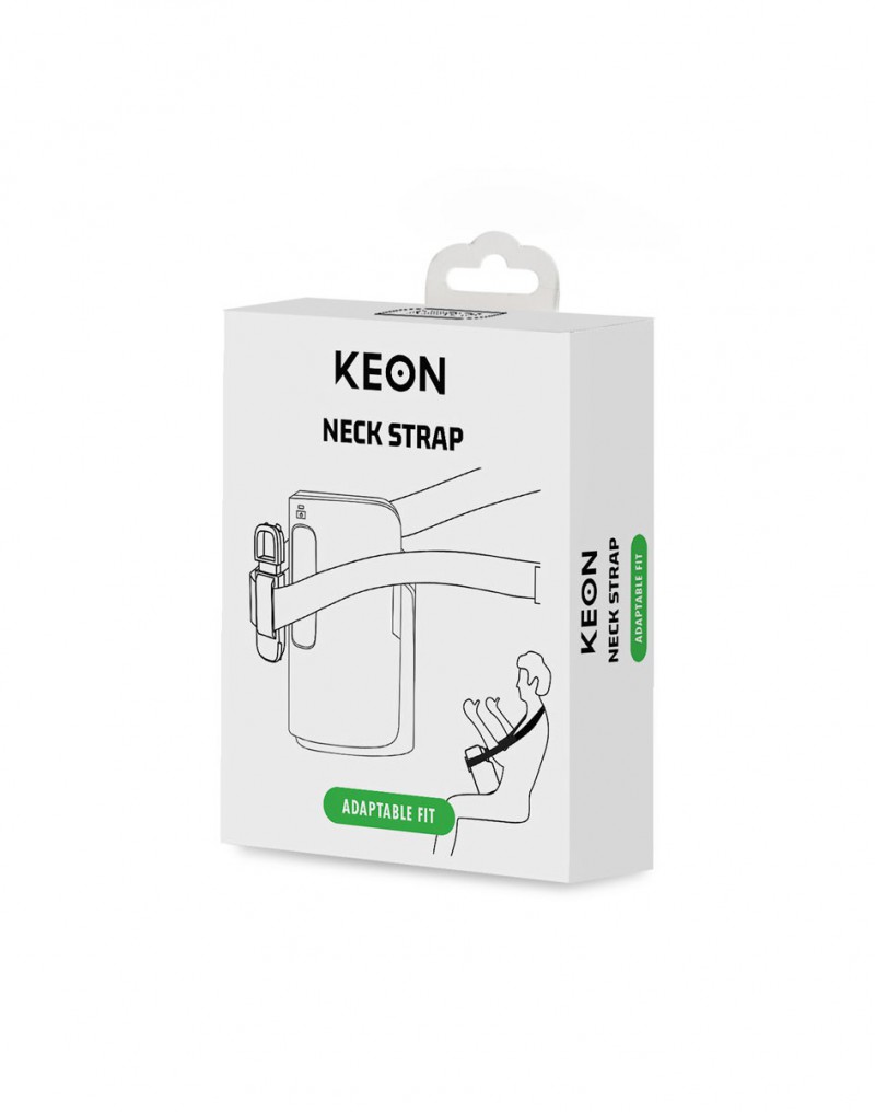 KIIROO - Nek Strap voor KEON Masturbator - Zwart - Afbeelding 2