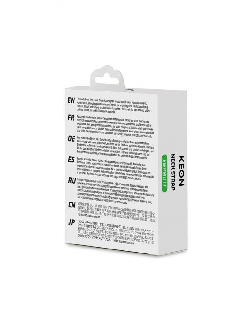 KIIROO - Nek Strap voor KEON Masturbator - Zwart - Afbeelding 4