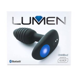 Kiiroo OhMiBod – Lumen – Interactieve Butt Plug – Zwart