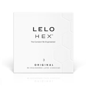 LELO HEX Condooms Original 3 Pack