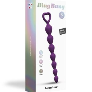 Love to Love Bing Bang Maat S Anaal Kettingen Paars