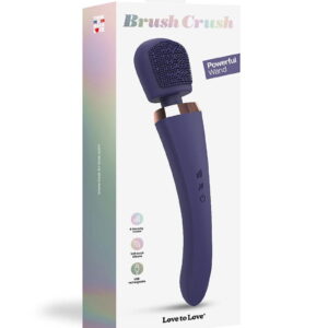 Love to Love Brush Crush Wandvibrator Indigo