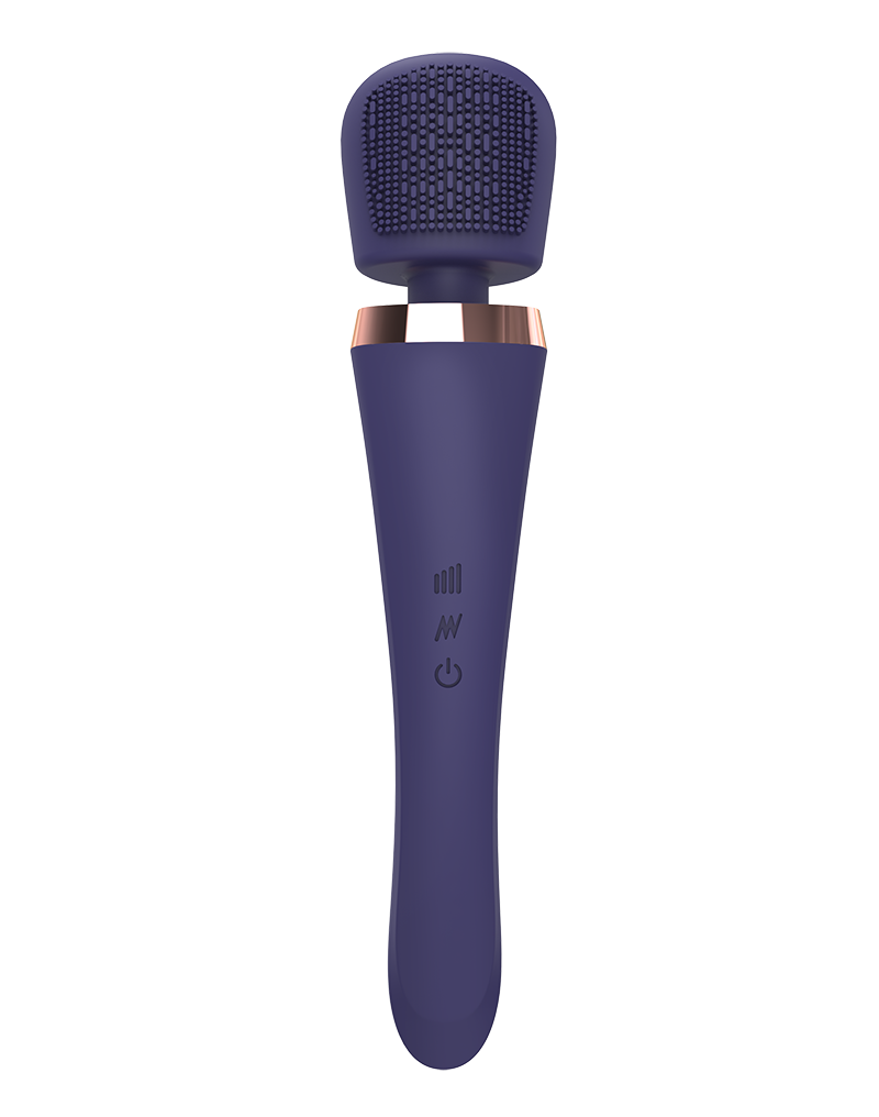 Love to Love Brush Crush Wandvibrator Indigo - Afbeelding 4