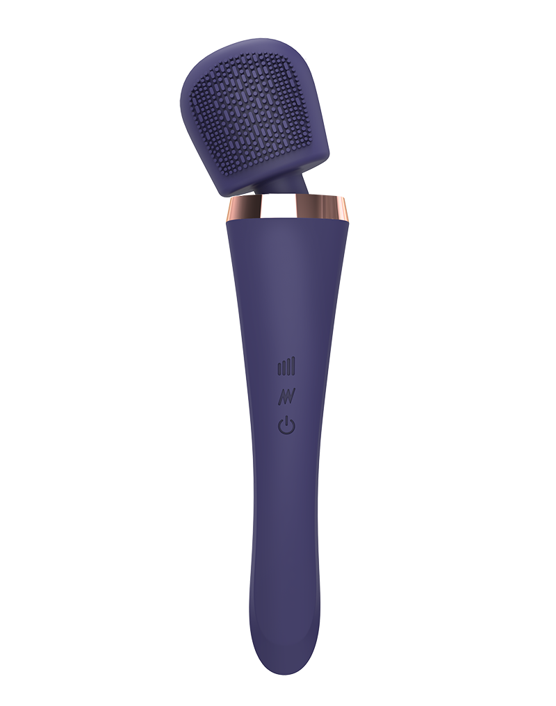 Love to Love Brush Crush Wandvibrator Indigo - Afbeelding 5