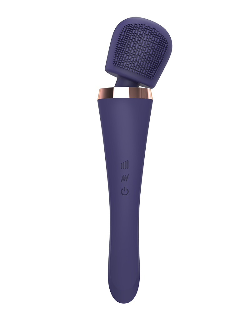 Love to Love Brush Crush Wandvibrator Indigo - Afbeelding 6