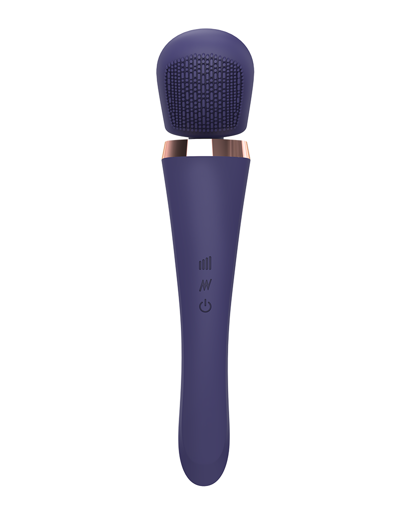 Love to Love Brush Crush Wandvibrator Indigo - Afbeelding 7