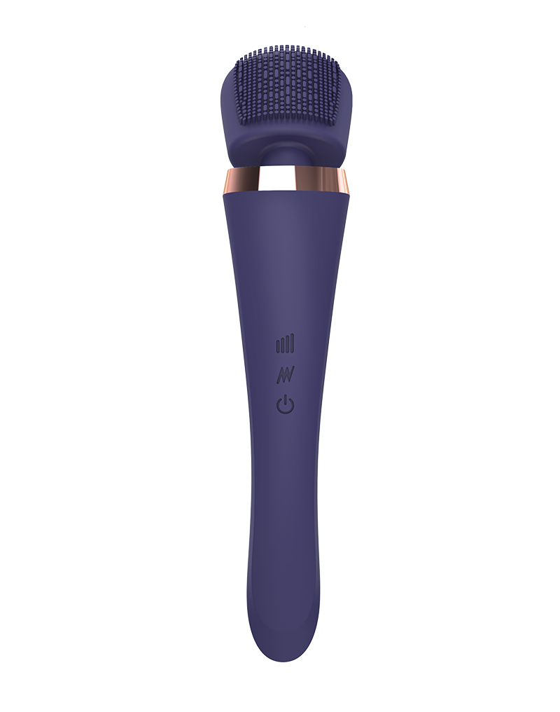 Love to Love Brush Crush Wandvibrator Indigo - Afbeelding 8