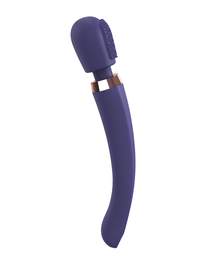 Love to Love Brush Crush Wandvibrator Indigo - Afbeelding 10