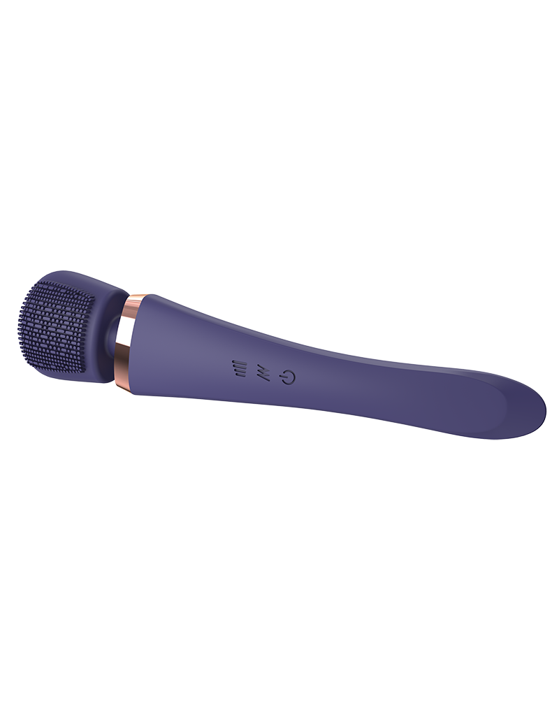 Love to Love Brush Crush Wandvibrator Indigo - Afbeelding 11