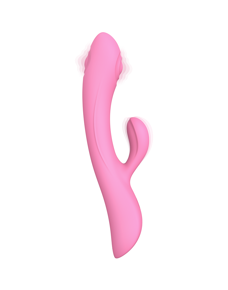 Love to Love - Bunny & Clyde - Rabbit Vibrator - Roze - Afbeelding 4