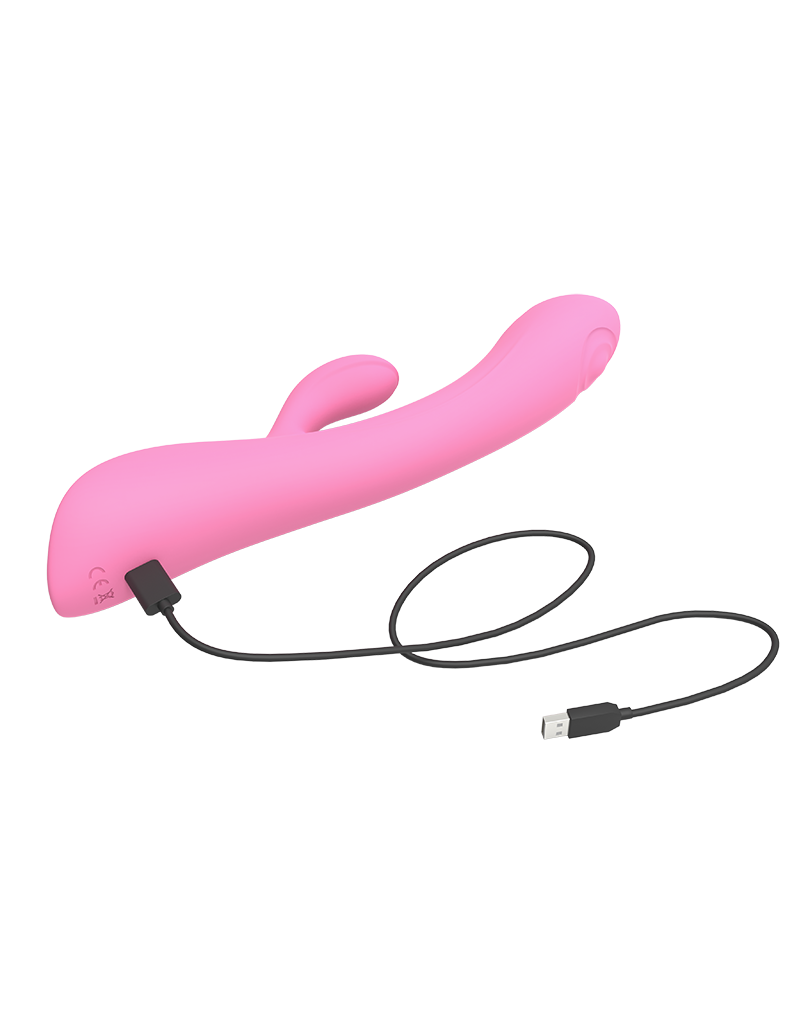 Love to Love - Bunny & Clyde - Rabbit Vibrator - Roze - Afbeelding 10