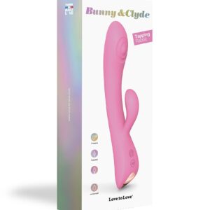 Love to Love – Bunny & Clyde – Rabbit Vibrator – Roze
