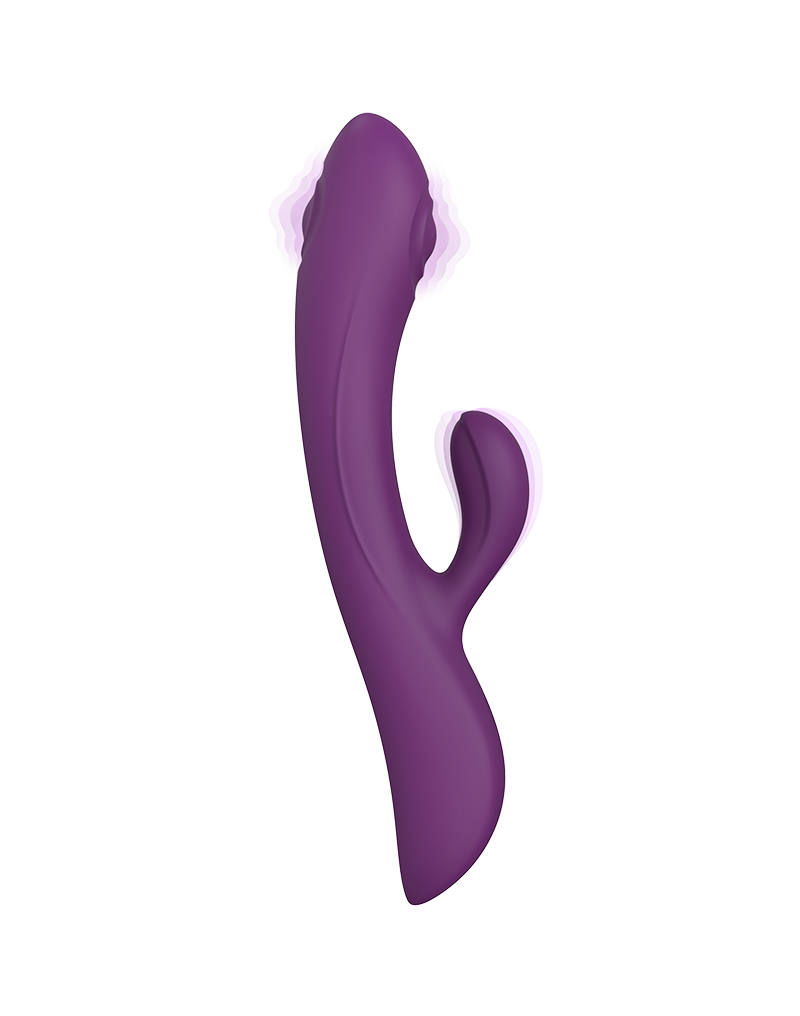 Love to Love - Bunny & Clyde - Rabbit Vibrator - Paars - Afbeelding 4