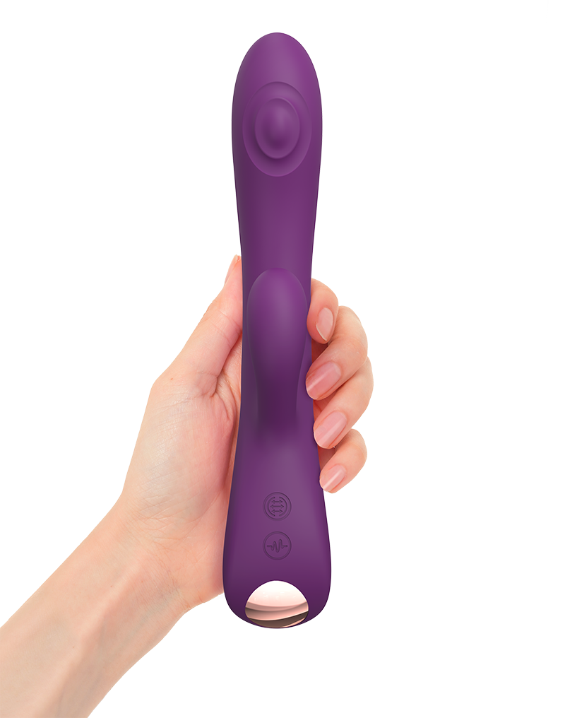 Love to Love - Bunny & Clyde - Rabbit Vibrator - Paars - Afbeelding 9