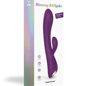 Love to Love – Bunny & Clyde – Rabbit Vibrator – Paars