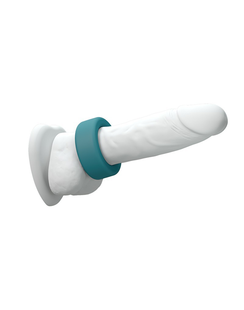 Love to Love Cool Ring Cock Ring Blauw - Afbeelding 5