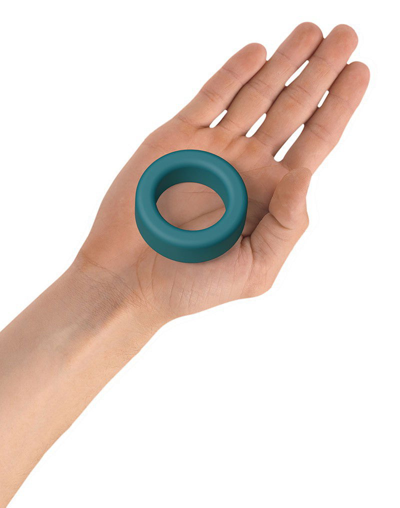 Love to Love Cool Ring Cock Ring Blauw - Afbeelding 7