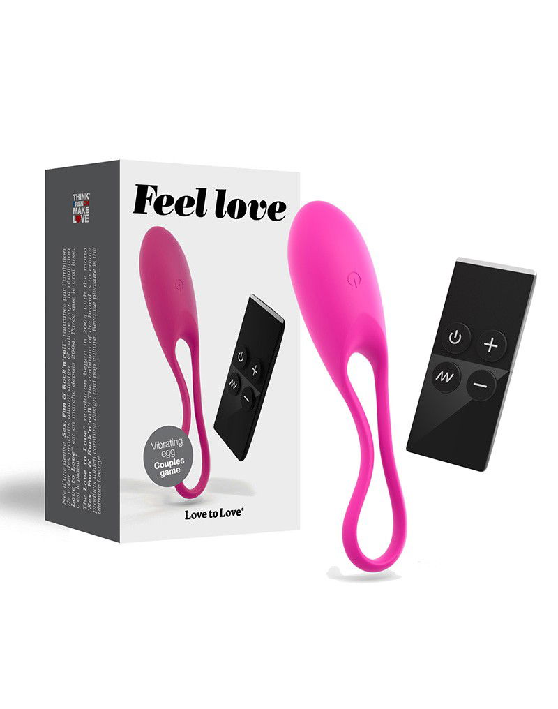 Love to Love Feel Love - Remote control vibrating egg - Afbeelding 3