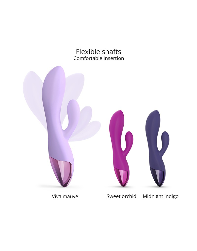 Love to Love Funky Bunny Rabbit Vibrator Mauve - Afbeelding 4