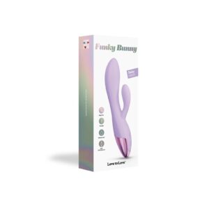 Love to Love Funky Bunny Rabbit Vibrator Mauve
