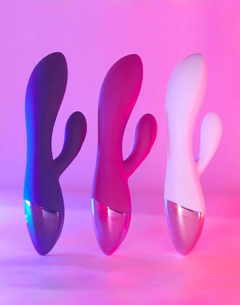 Love to Love Funky Bunny Rabbit Vibrator Mauve - Afbeelding 8