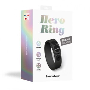 Love to Love Hero Ring Zwart