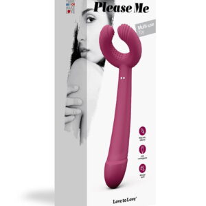 Love to Love Please Me Multi Vibrator Plum