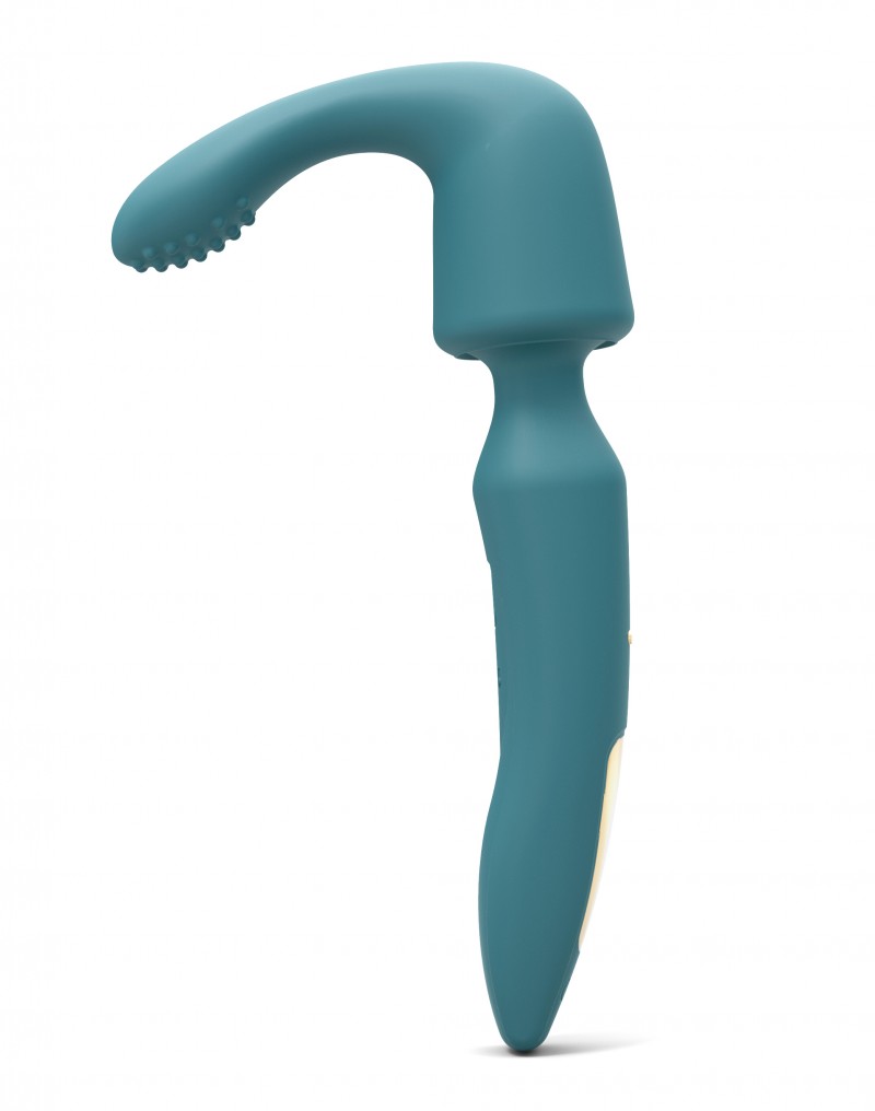 Love to Love R-Evolution Wand Vibrator met 2 Opzetstukken Blauw - Afbeelding 5
