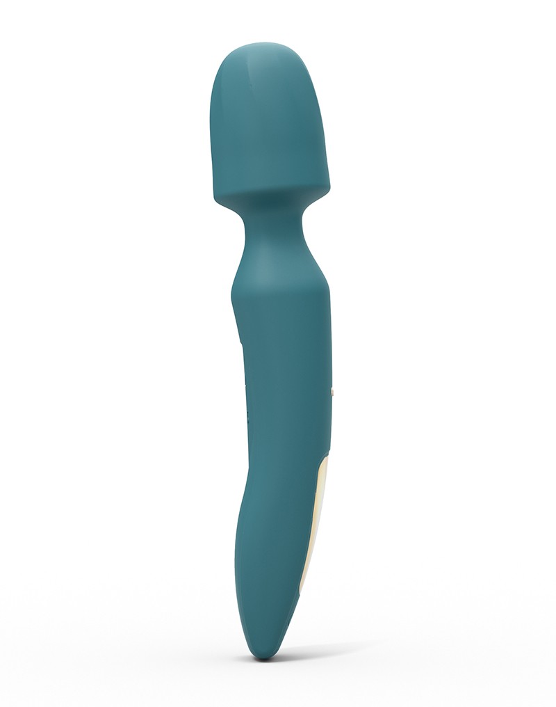 Love to Love R-Evolution Wand Vibrator met 2 Opzetstukken Blauw - Afbeelding 3