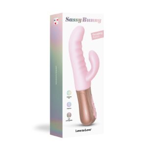 Love to Love Sassy Bunny Rabbit Vibrator Lichtroze