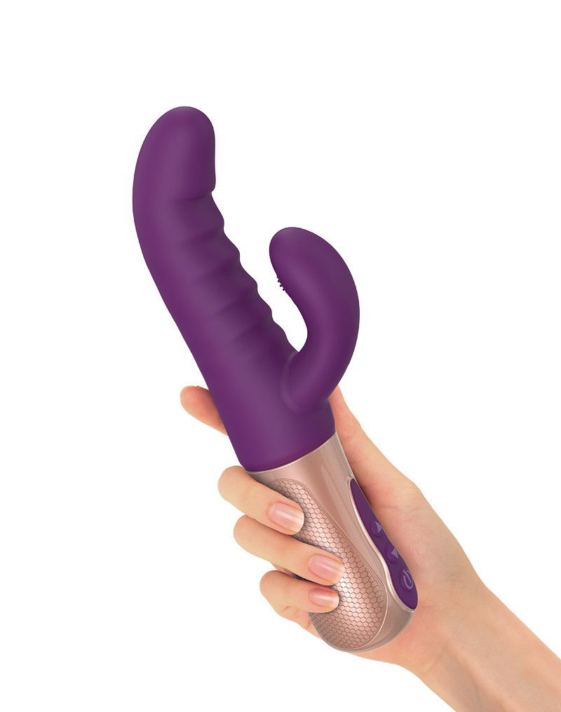 Love to Love Sassy Bunny Rabbit Vibrator Paars - Afbeelding 3