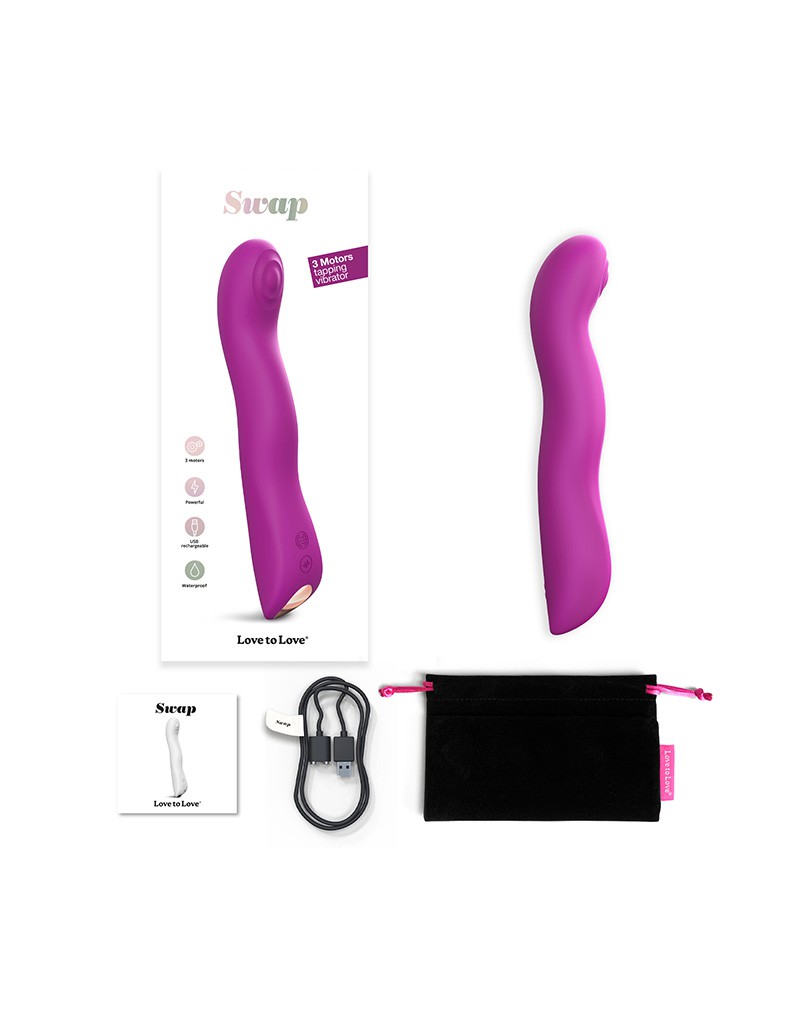 Love to Love Swap PG Spot Tapping Roze - Afbeelding 2