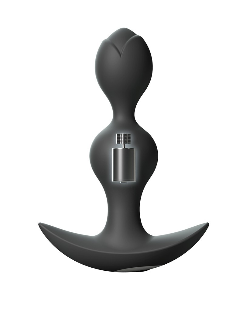 Love to Love Twinny Bud Vibrerende Anal Plug Zwart - Afbeelding 2