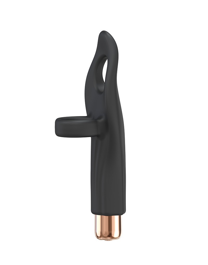 Love to Love Tickle Me Vinger Vibrator Zwart