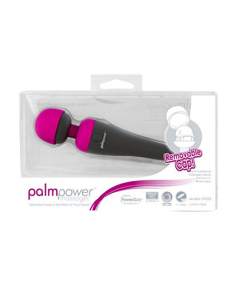 PalmPower - PalmPower Wand Massager - Grijs & Roze - Afbeelding 3