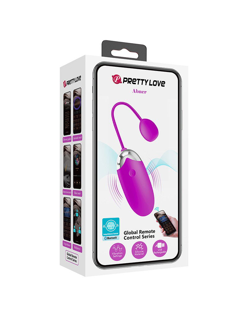 Pretty Love - Abner Intimate Egg with App Control - Afbeelding 2