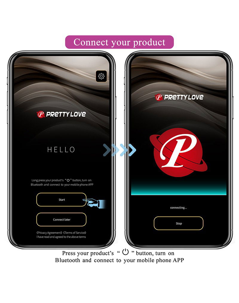 Pretty Love - Abner Intimate Egg with App Control - Afbeelding 20