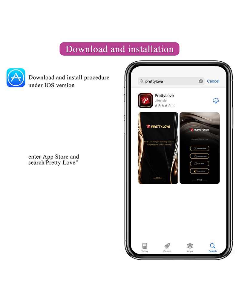 Pretty Love - Abner Intimate Egg with App Control - Afbeelding 21