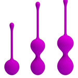Pretty Love Kegel Ball training set