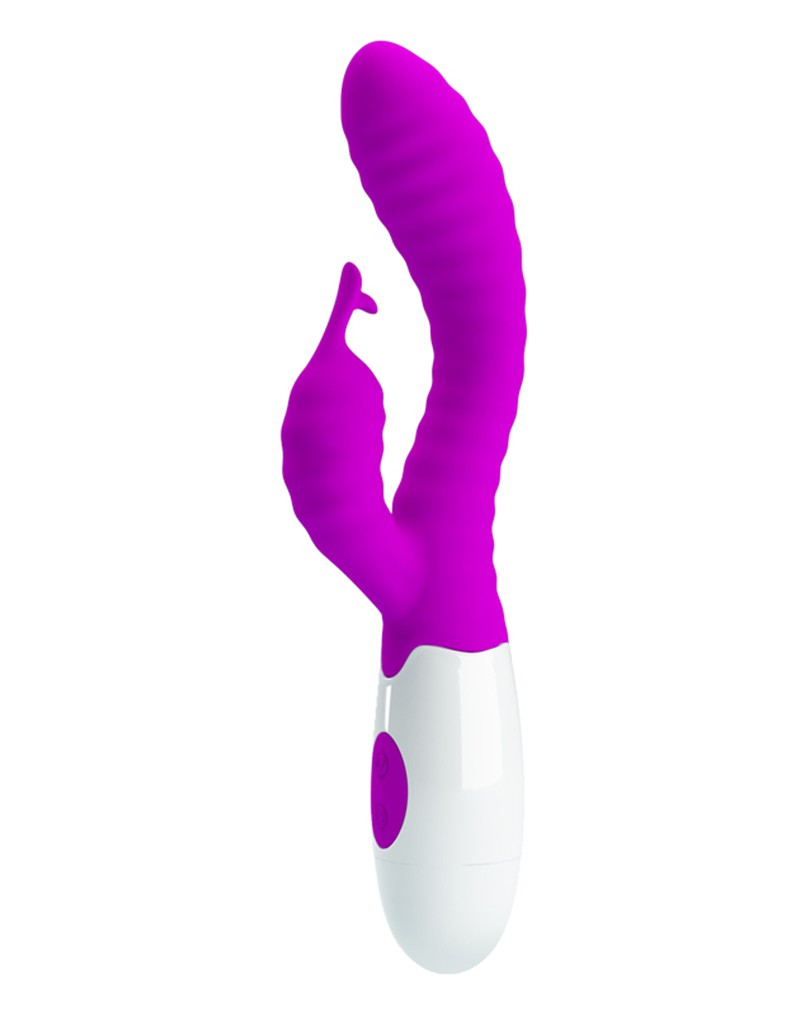 Pretty Love Hyman- Curved G-spot Rabbit Vibrator - Afbeelding 2