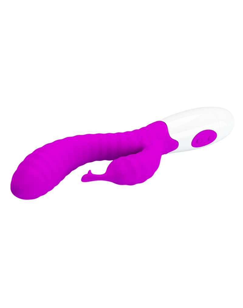 Pretty Love Hyman- Curved G-spot Rabbit Vibrator - Afbeelding 5