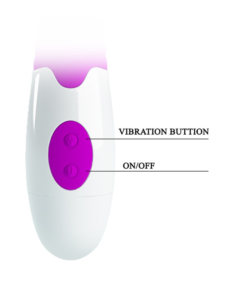 Pretty Love Hyman- Curved G-spot Rabbit Vibrator - Afbeelding 8