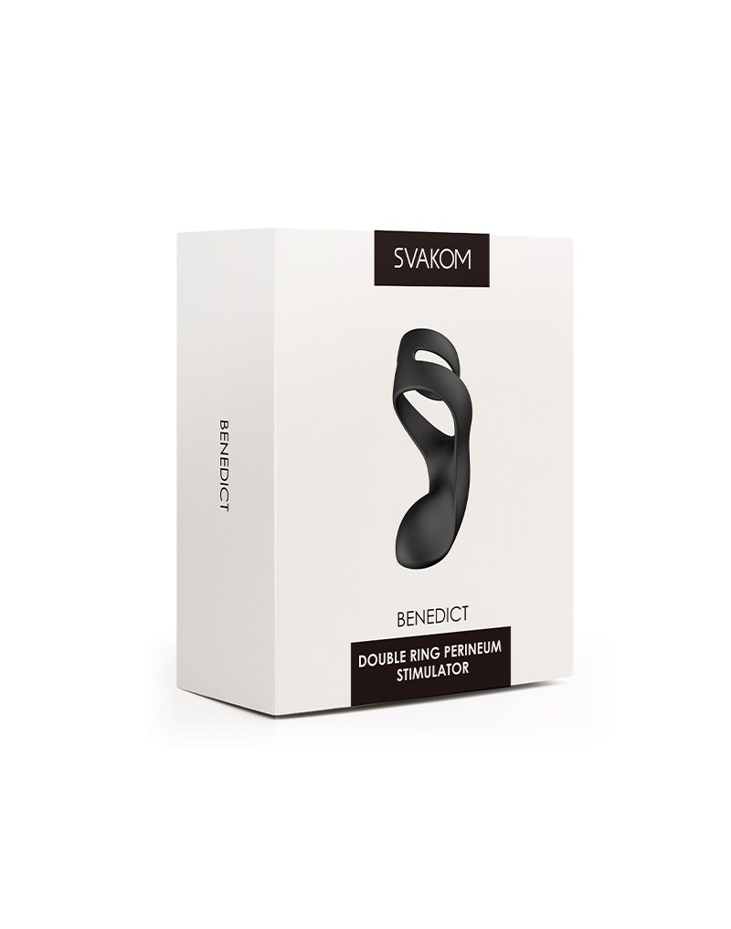SVAKOM - Benedict - Perineum Stimulator - Zwart - Afbeelding 2