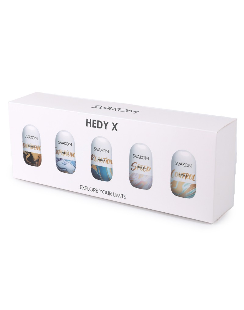 SVAKOM - Hedy X - Mini Masturbators - 5 stuks - Afbeelding 3