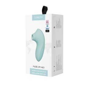 SVAKOM – Pulse Lite Neo – Luchtdruk Vibrator (met App-bediening) – Mint